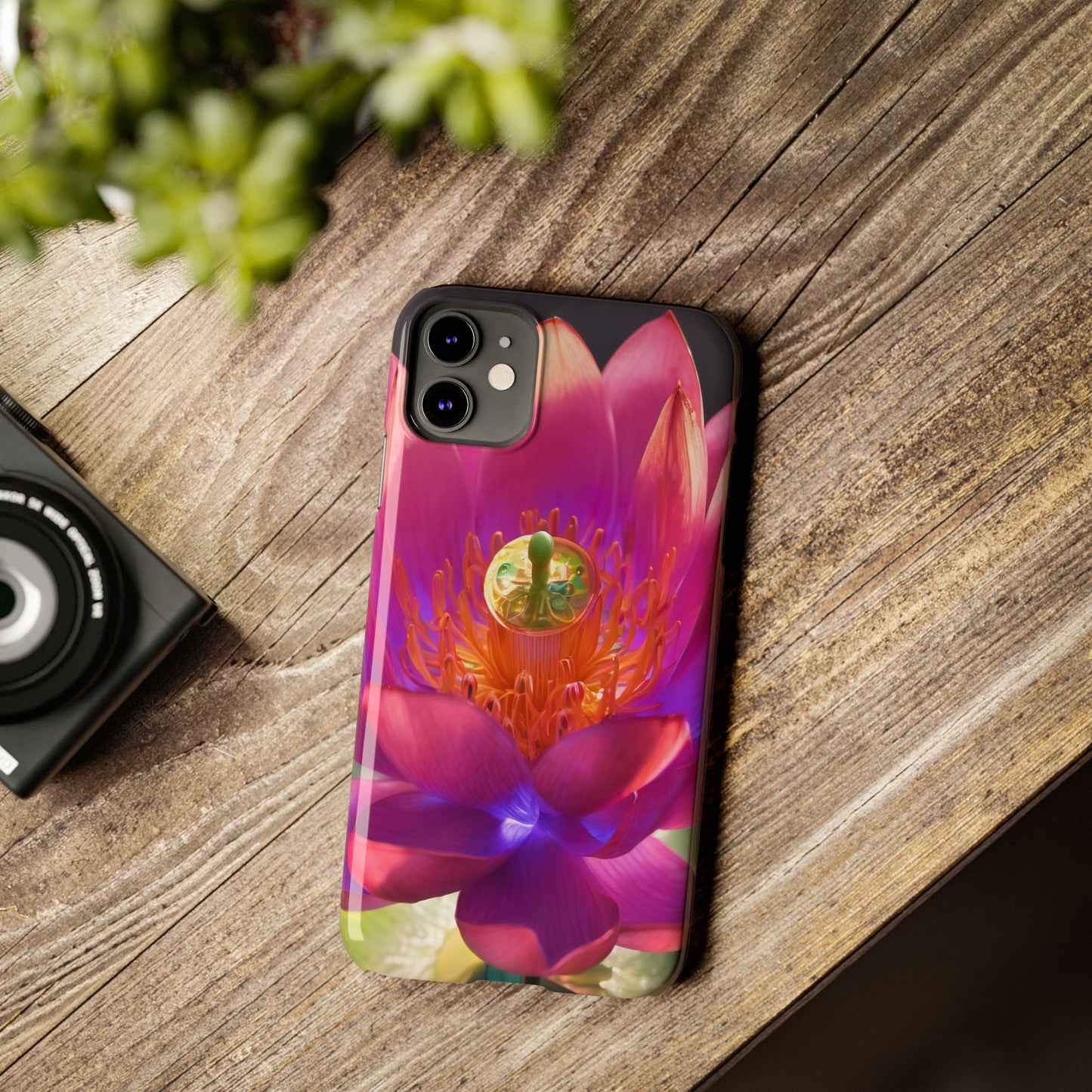 Slim Phone Case for iPhone 16 - Glossy Lexan, Ultra-Thin
