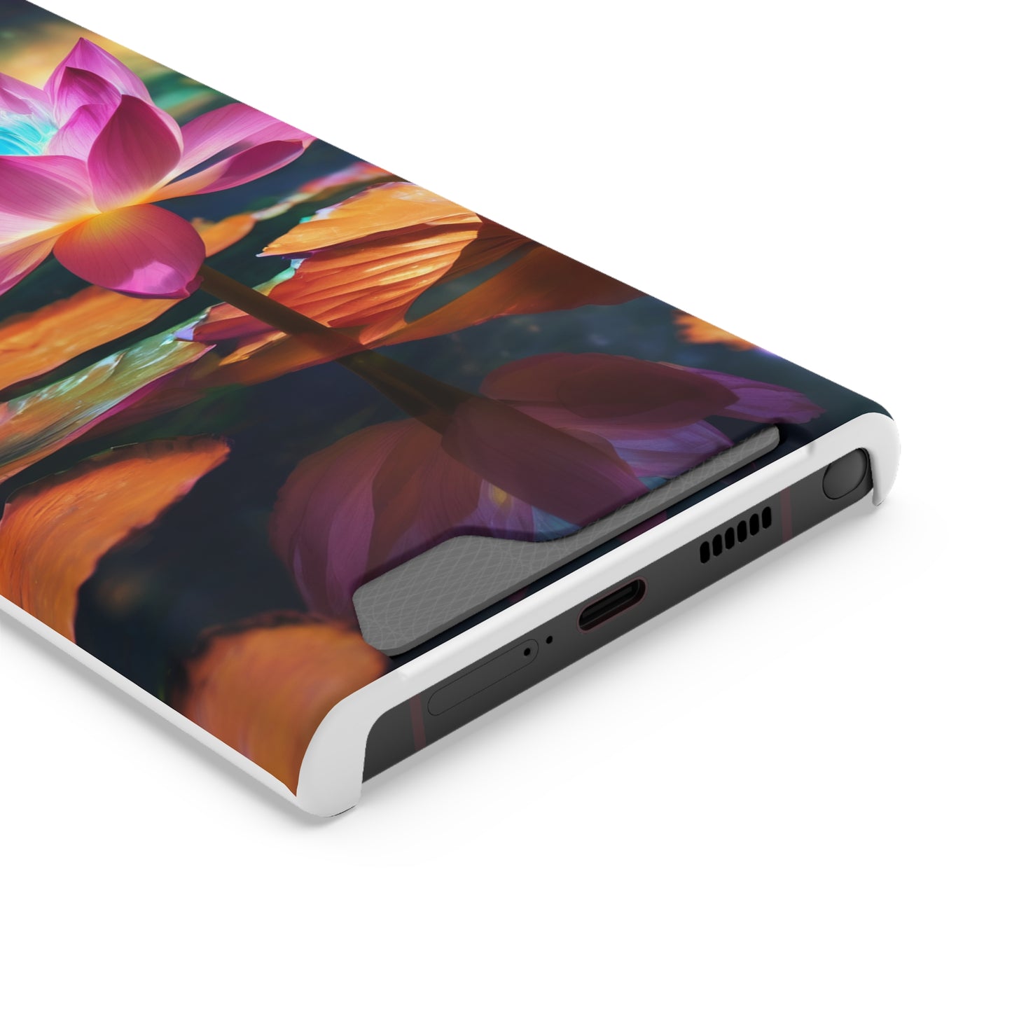 Neon Phone Case with Card Holder - MagSafe & Card Storage