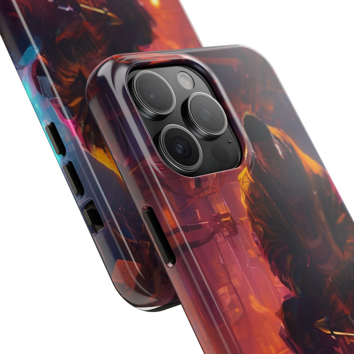 Tough Phone Case - Shockproof TPU & PC Shell for iPhone & Samsung