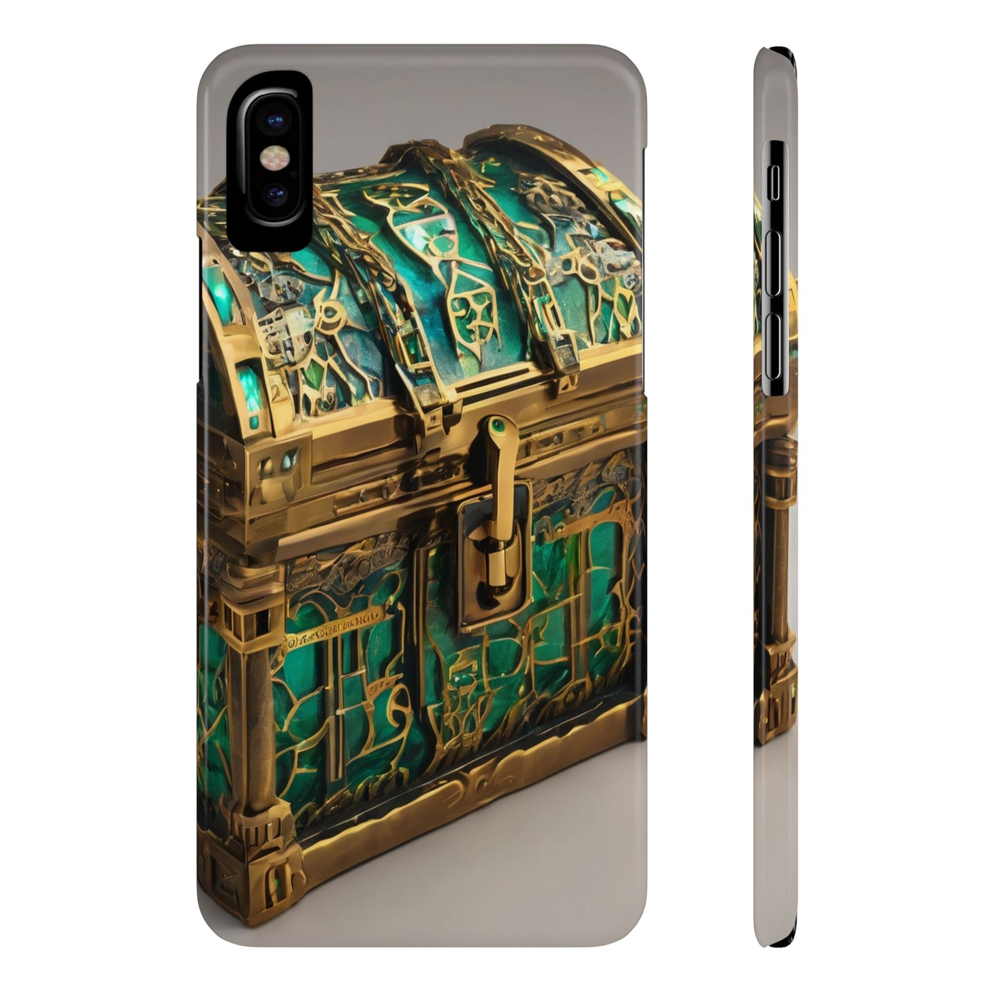 iPhone 16 Slim Phone Case: Glossy Lexan, Ultra-Slim