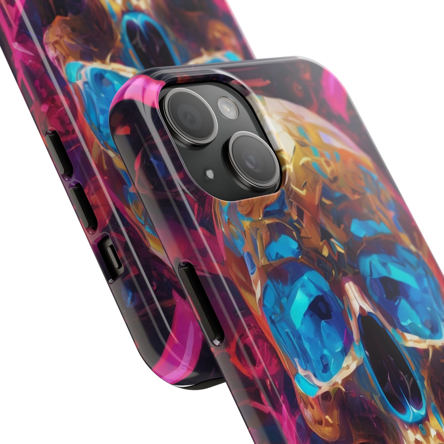Rugged Phone Case - Impact-Resistant, Glossy Polycarbonate