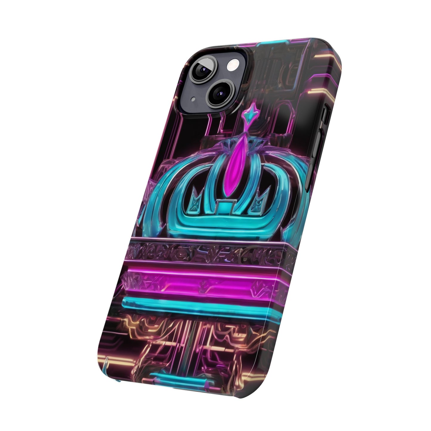 Slim Phone Case for iPhone 16 - Glossy, Lightweight, Impact-Resistant