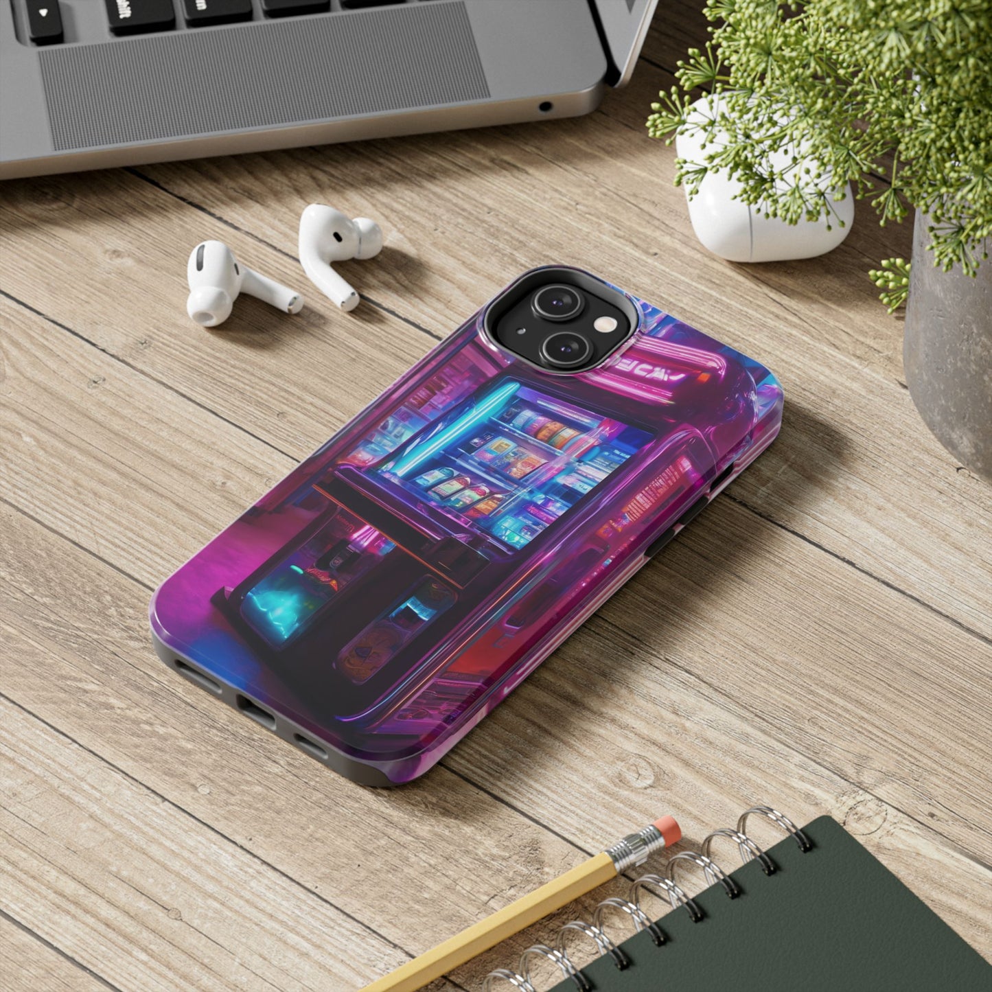 Tough Phone Case with TPU Shell - Impact-Resistant, Glossy Finish
