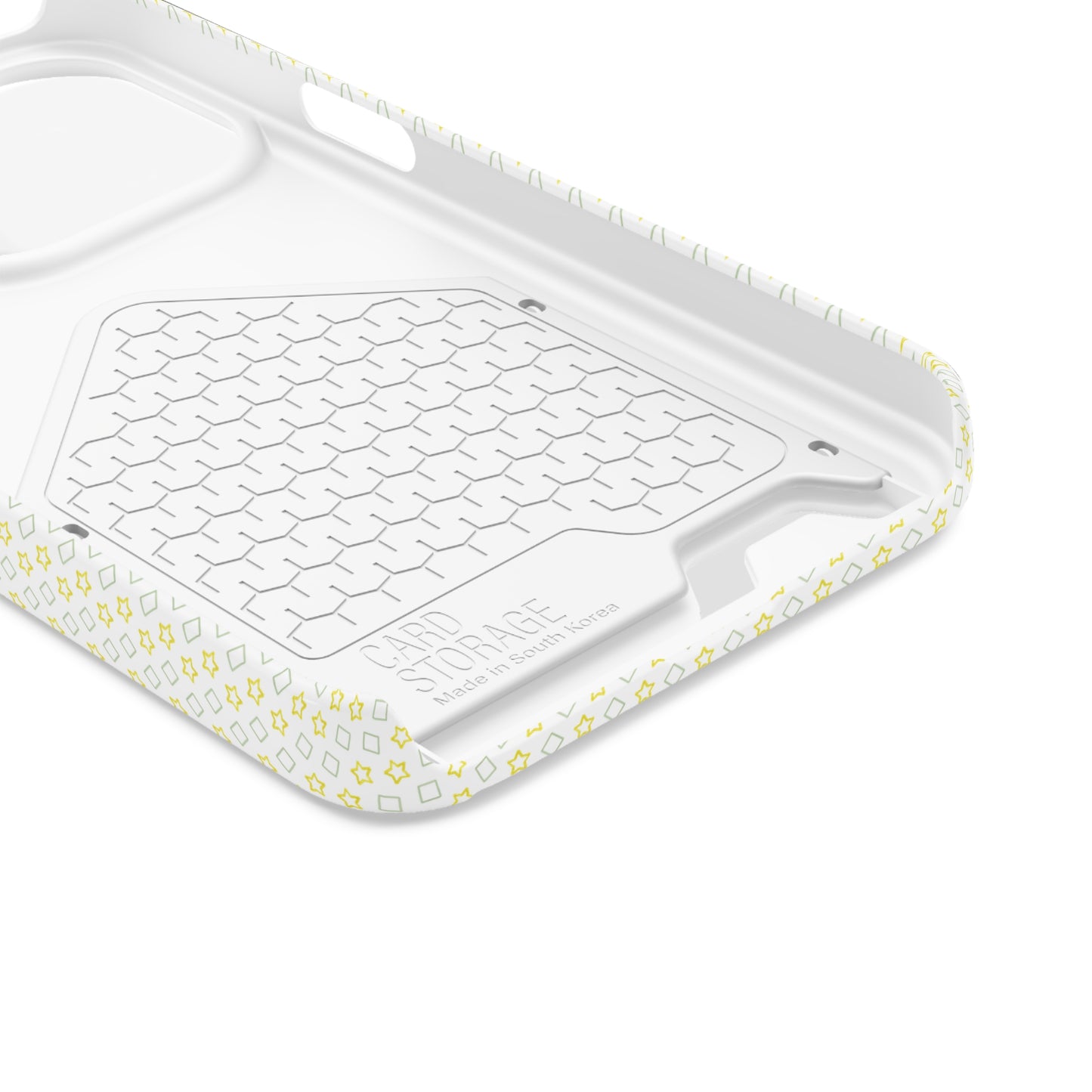 Neon Card Holder Phone Case - MagSafe, Impact-Resistant Polycarbonate