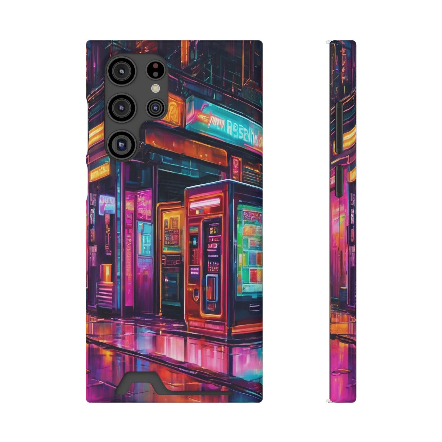 Phone Case with Card Holder - MagSafe, Polycarbonate, Glossy/Matte