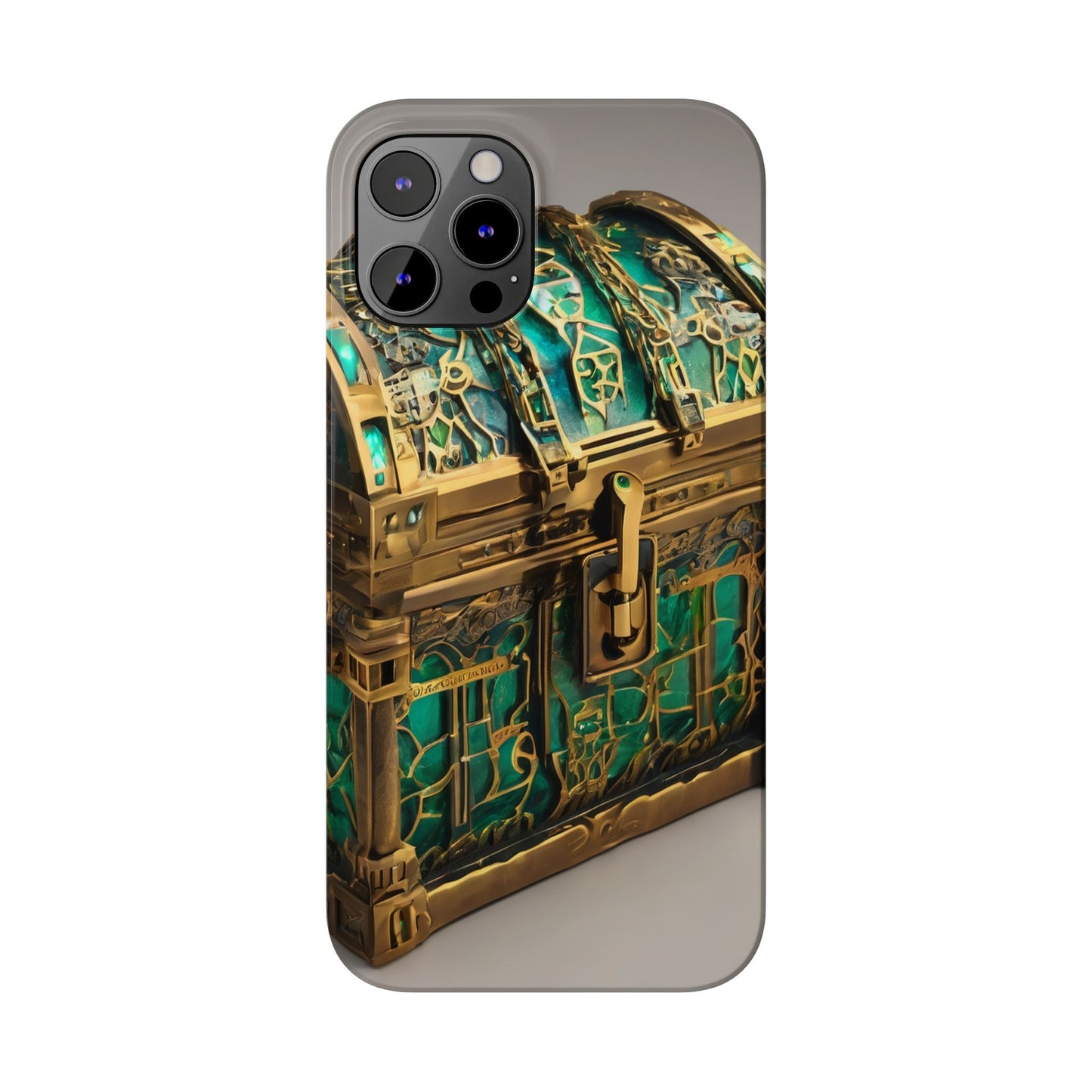 iPhone 16 Slim Phone Case: Glossy Lexan, Ultra-Slim