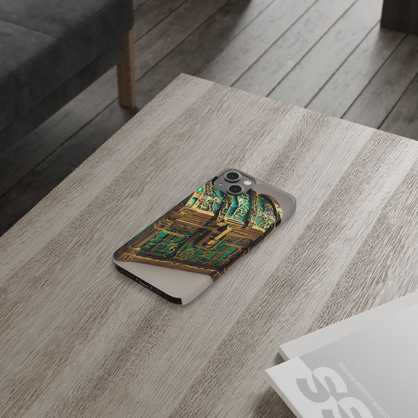 iPhone 16 Slim Phone Case: Glossy Lexan, Ultra-Slim