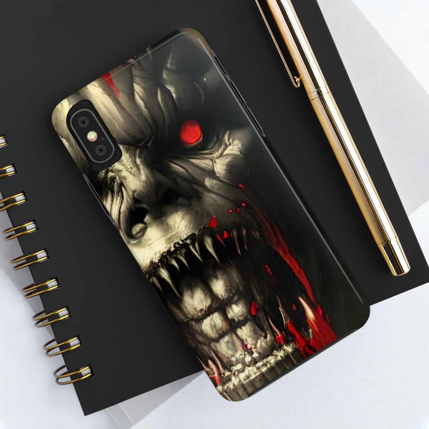 Neon Tough Phone Case - Impact-Resistant, Glossy