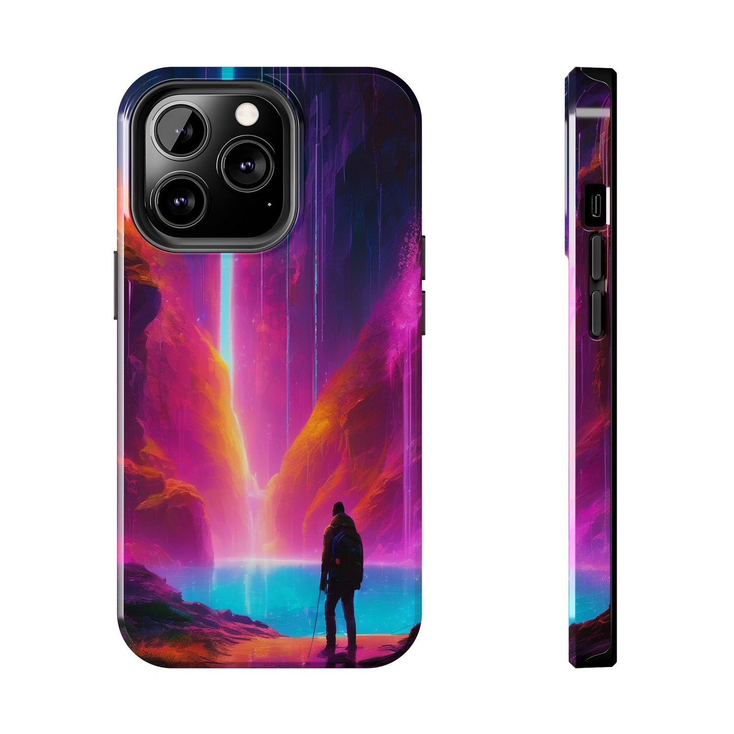 Tough Phone Case with TPU & PC Shell – Shockproof for iPhone/Samsung