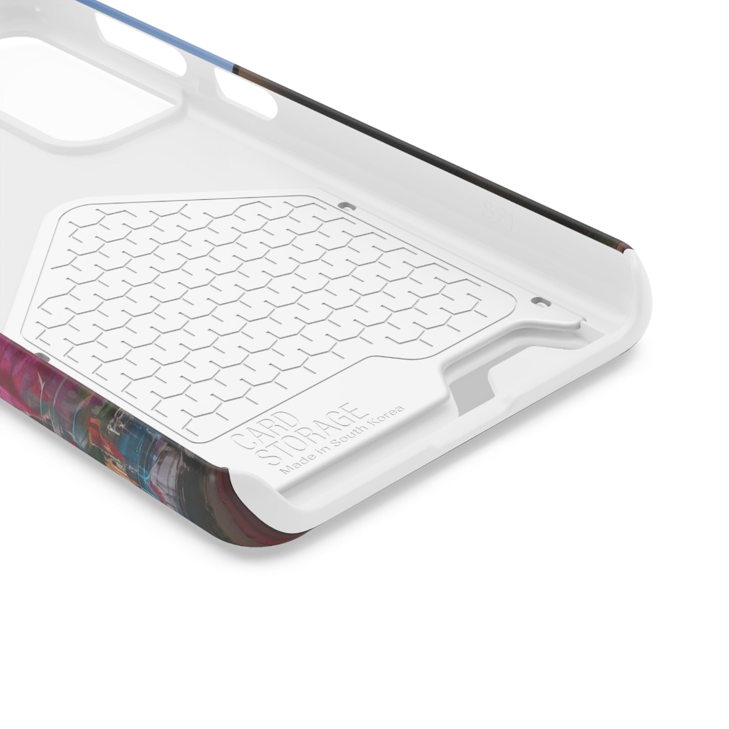 Neon Card-Holder MagSafe Phone Case for iPhone 13 & Galaxy S21/S22