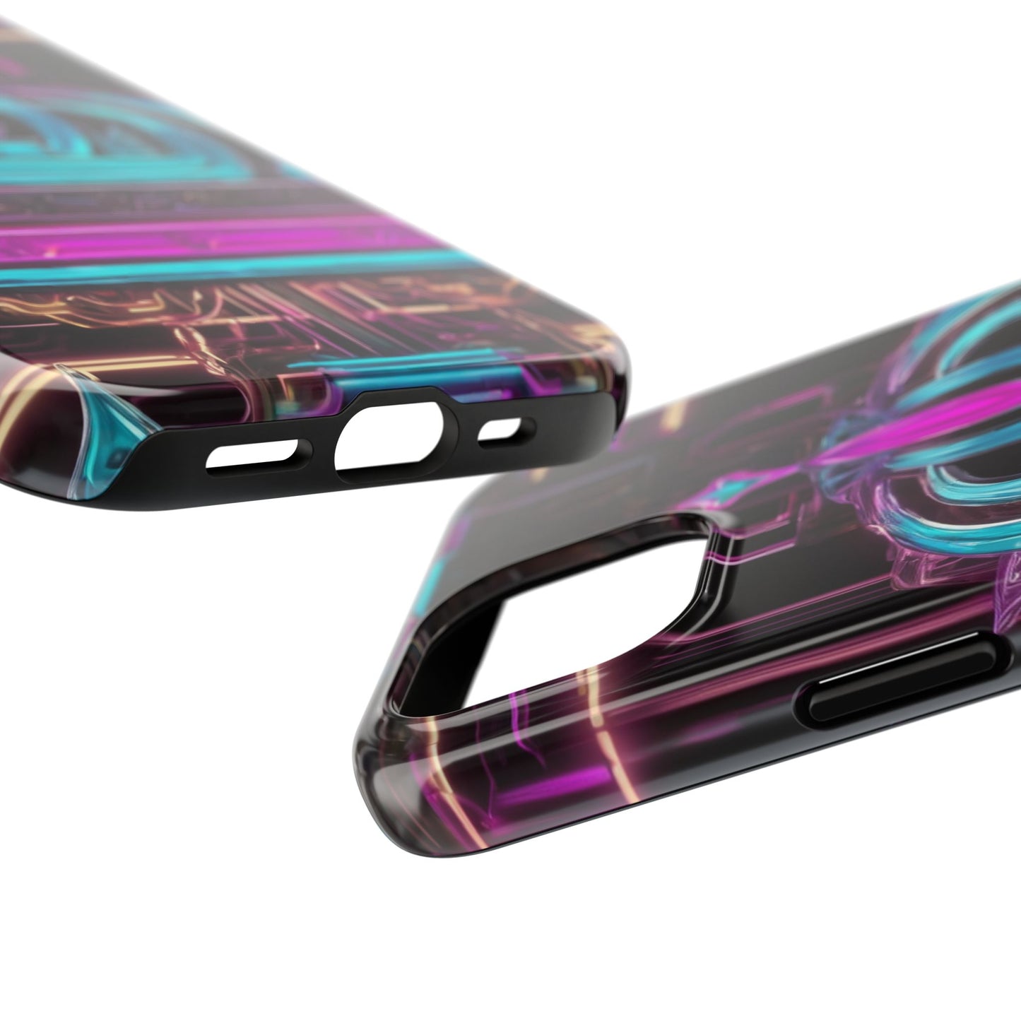 Tough Phone Case - Shockproof TPU & PC Shell, Glossy Finish