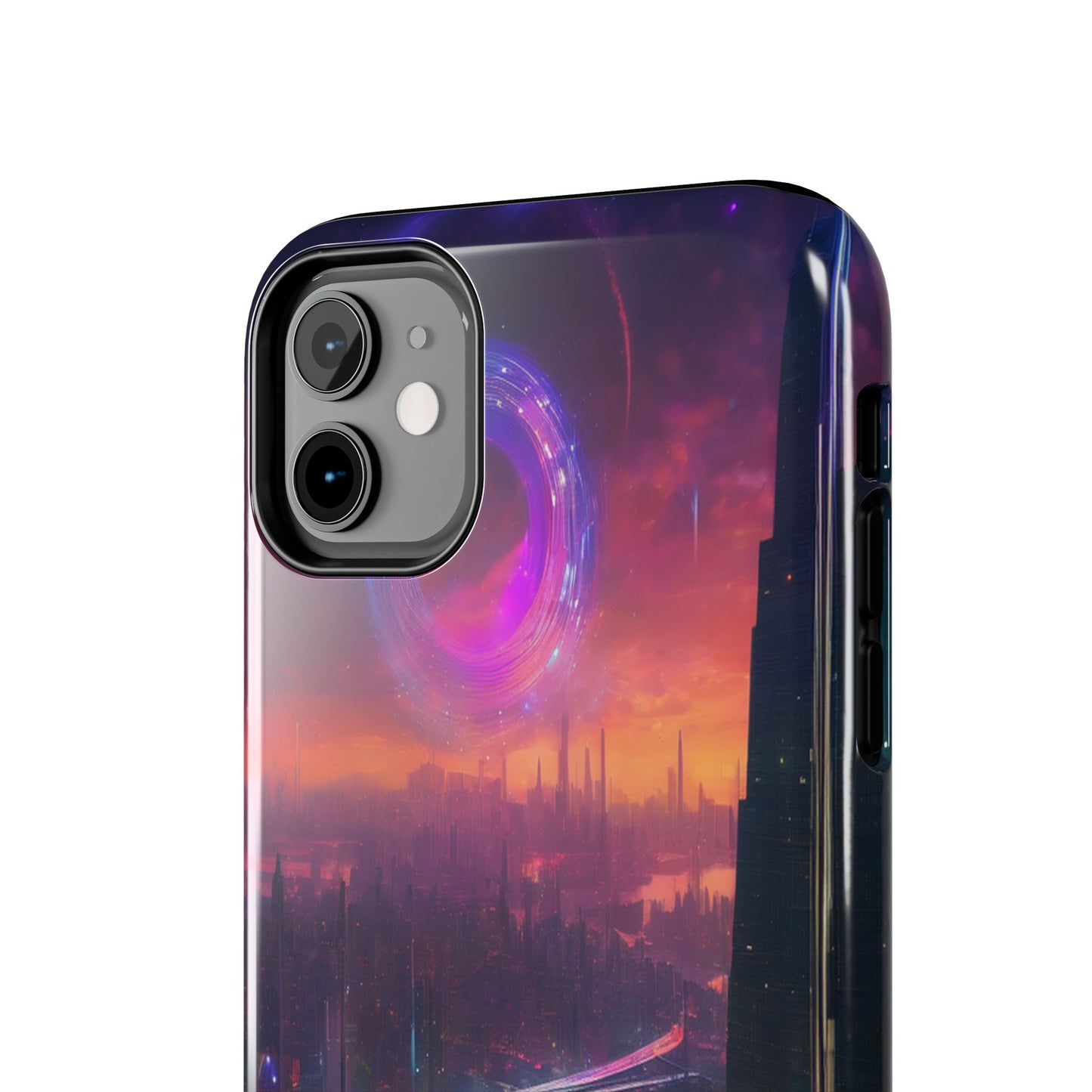 Tough Phone Case – Shockproof TPU/Polycarbonate for iPhone & Samsung