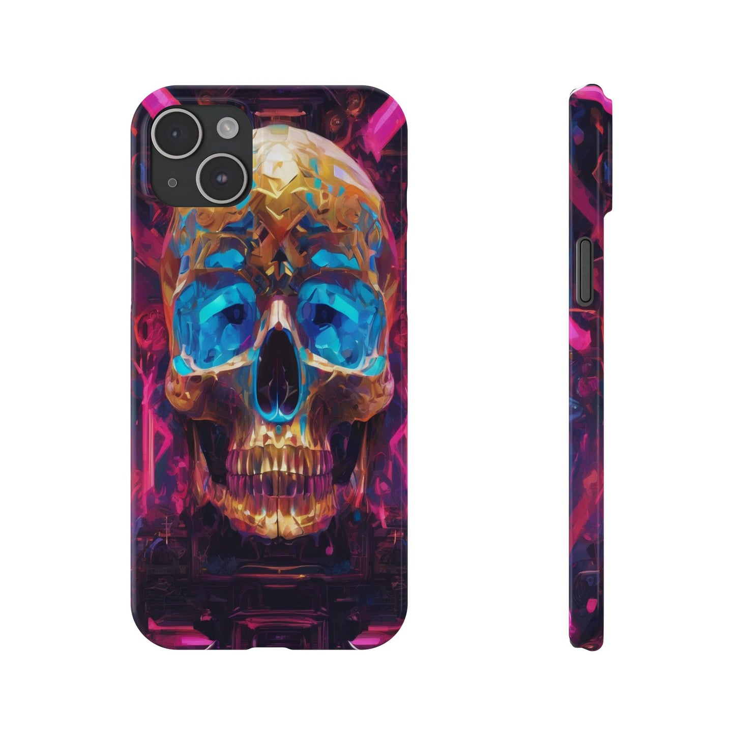 Slim Phone Case for iPhone 16 – Glossy Lexan Shield