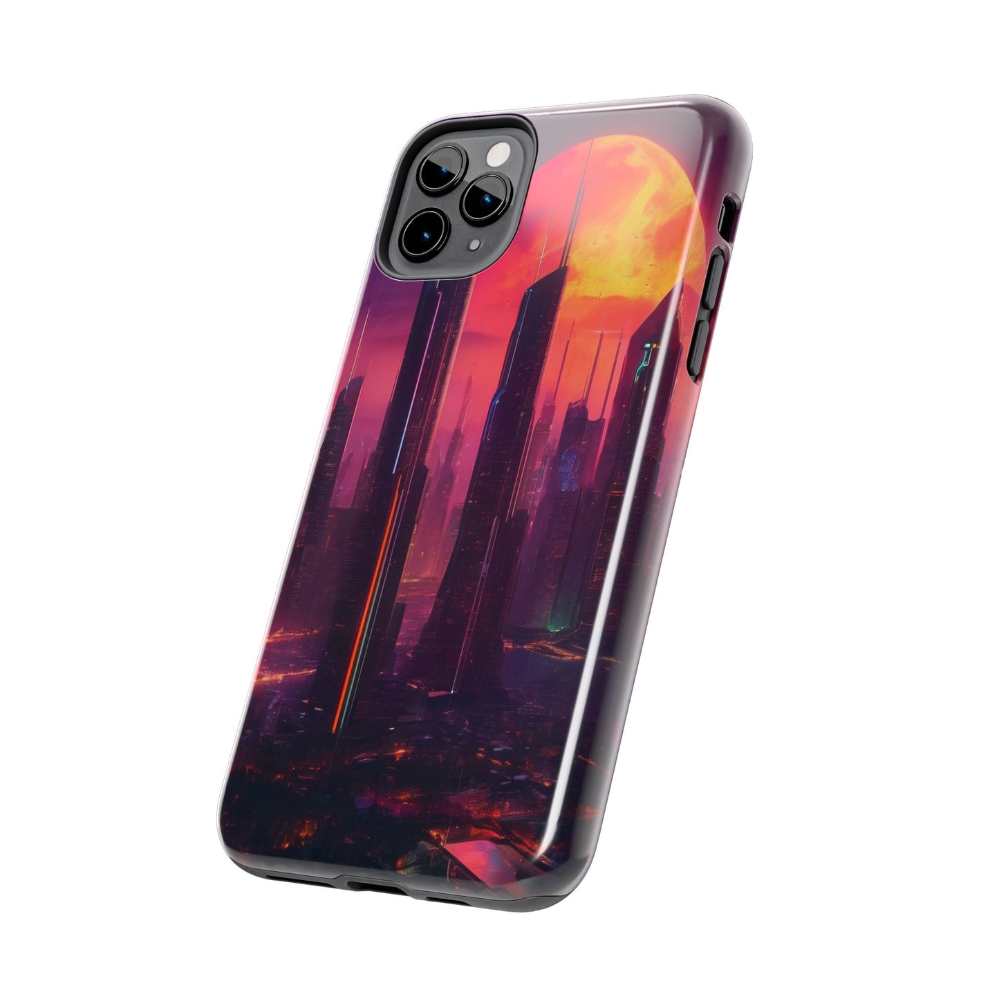 Tough Phone Case: Shockproof 2-Piece TPU/PC Shell
