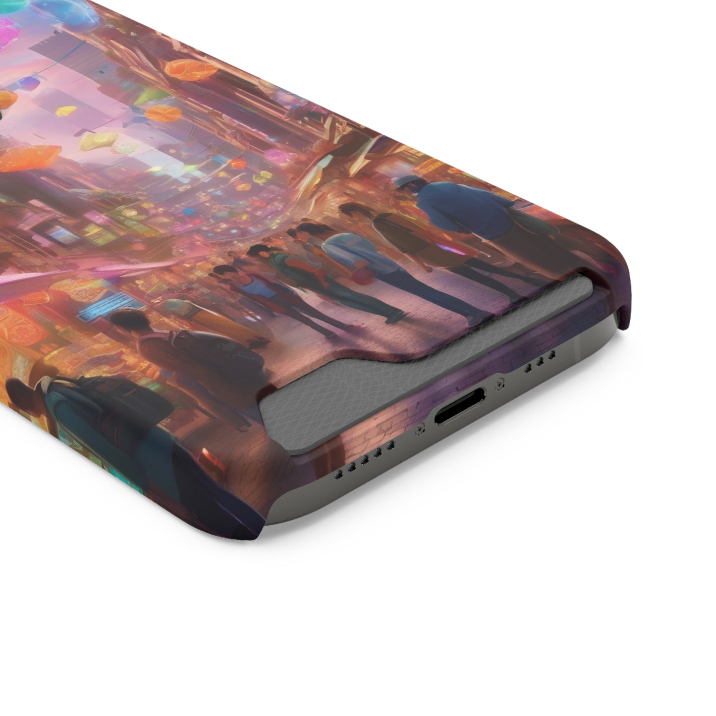MagSafe Phone Case with Card Holder - Polycarbonate, Matte/Gloss
