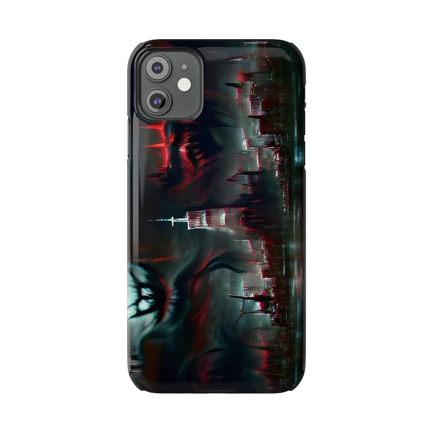 Slim Phone Case with Glossy Finish for iPhone 16
