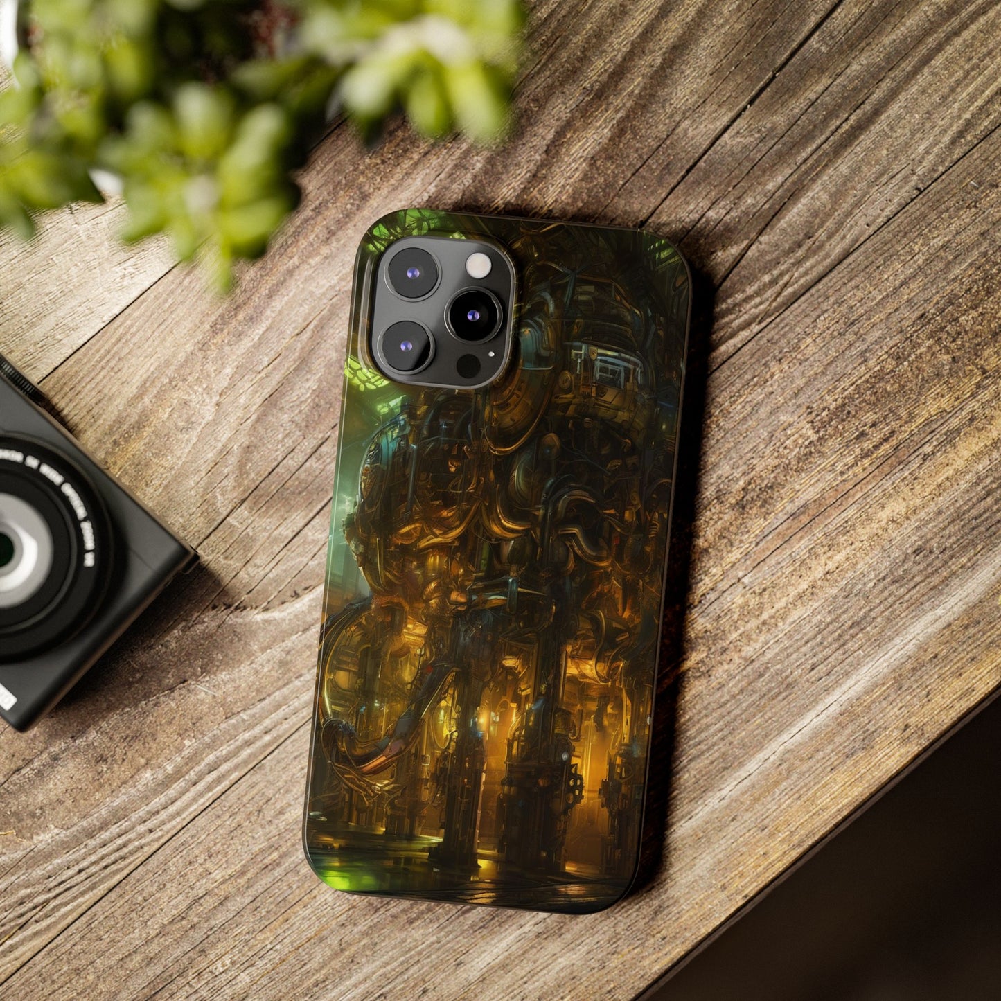 Slim Phone Case for iPhone 16 - Glossy Ultra-Thin Polycarbonate
