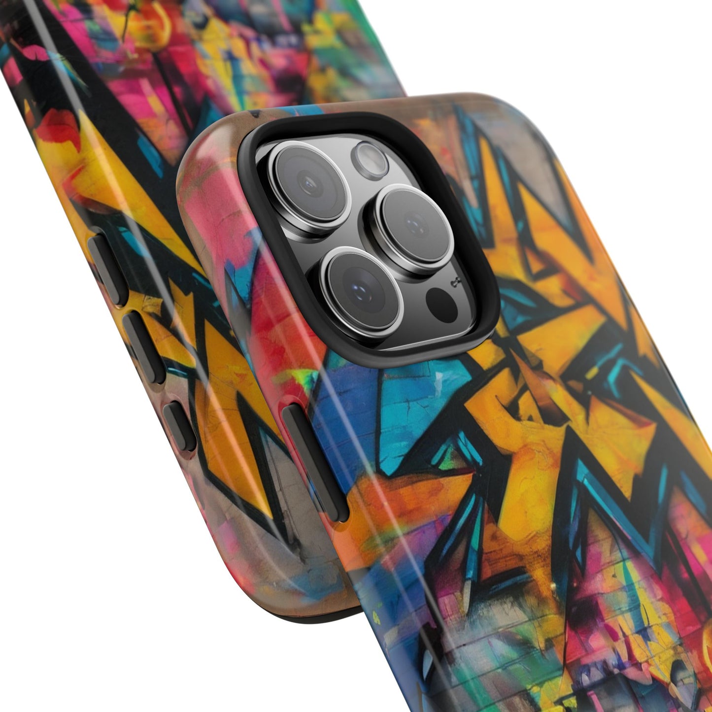 Rugged Phone Case - Impact-Resistant, Glossy Finish
