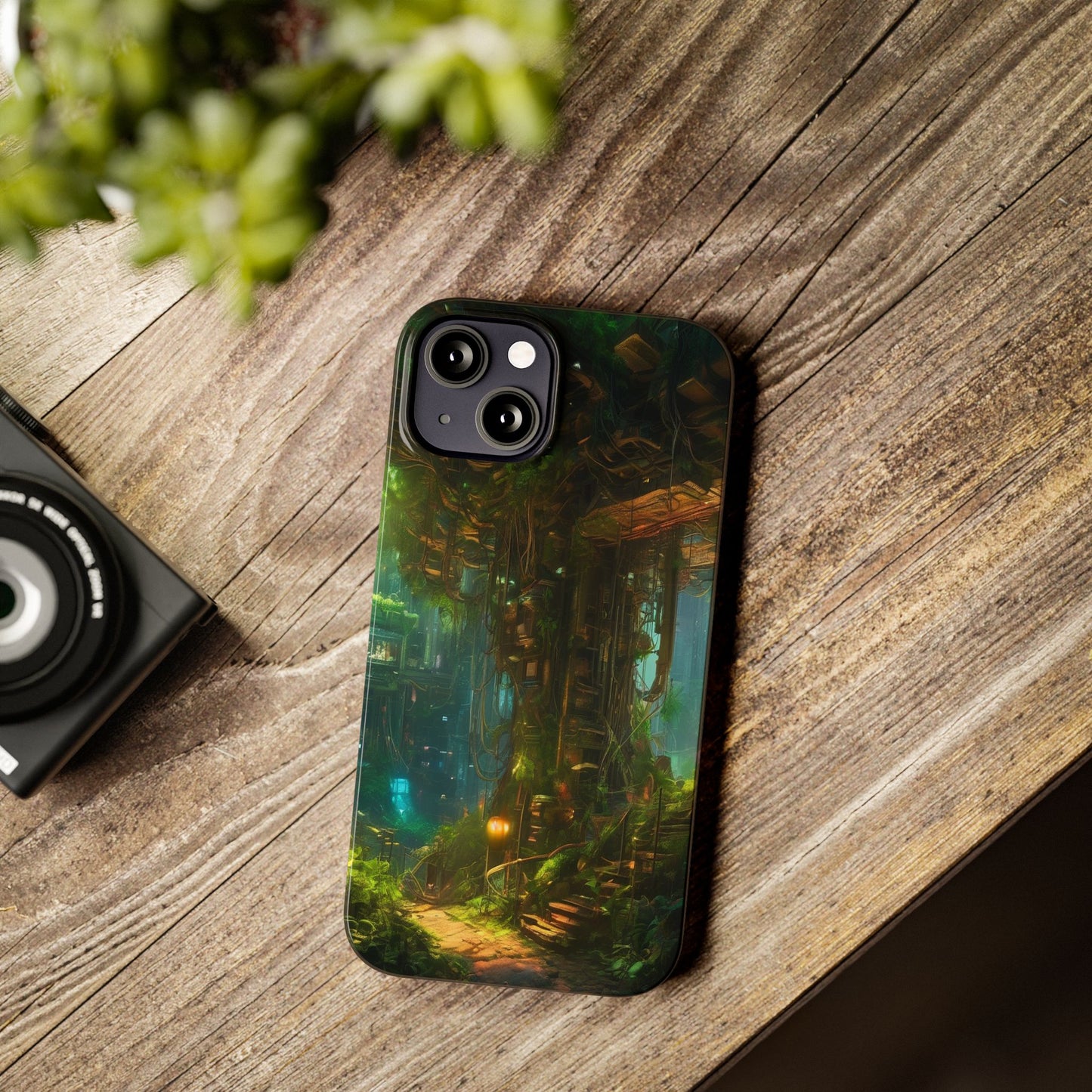 Neon Slim Phone Case for iPhone 16 Glossy Lexan