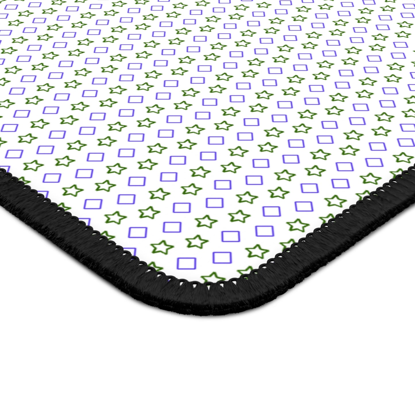 Neon Gaming Mouse Pad - 9x7 Custom Neoprene, Stitched Edges
