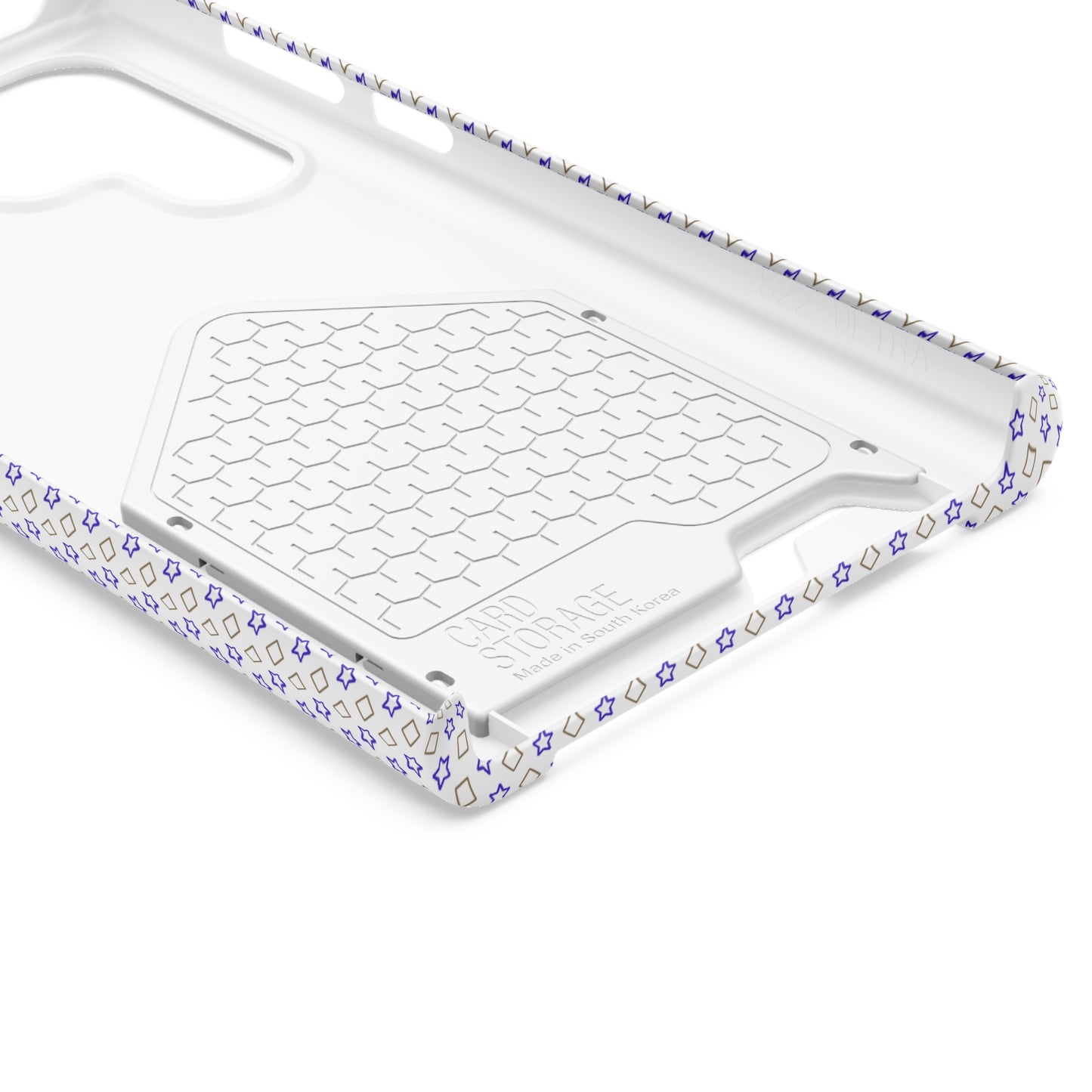 Phone Case with Card Holder – Clear Polycarbonate