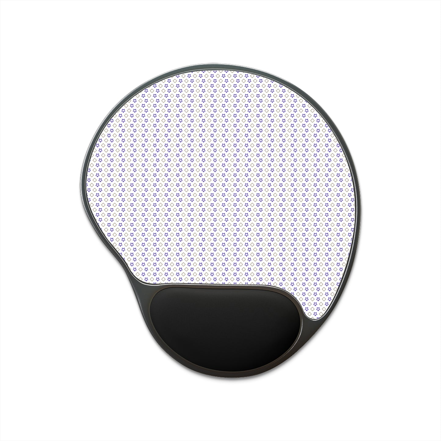 Foot-Shaped Ergonomic Memory Foam Mouse Pad with Wrist Rest
