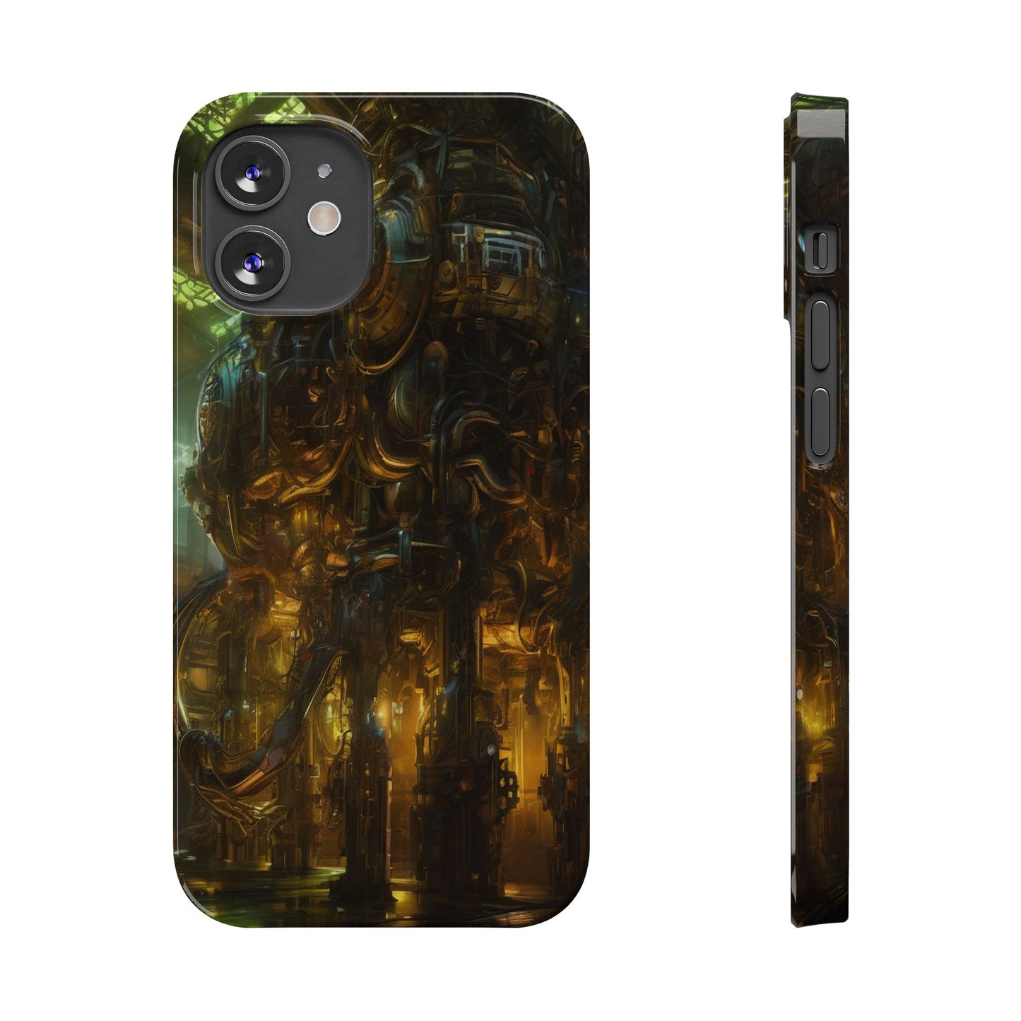 Slim Phone Case for iPhone 16 - Glossy Ultra-Thin Polycarbonate