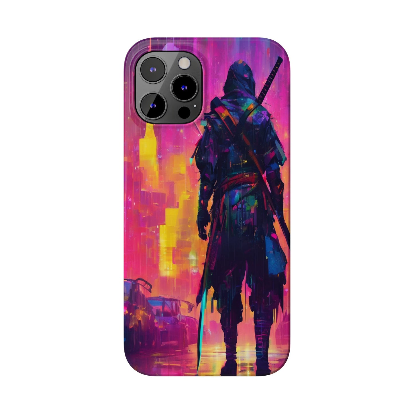 Neon Slim Phone Case for iPhone 16 - Glossy Lexan Finish