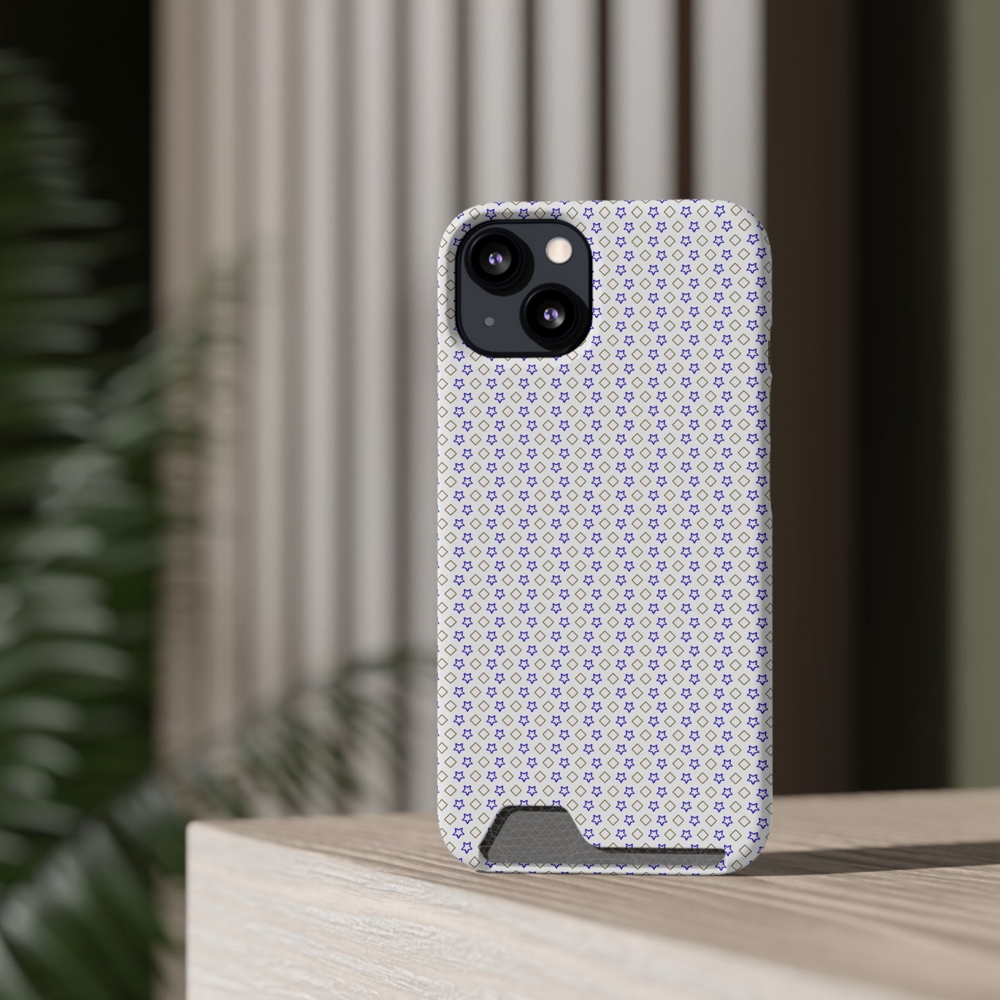 Phone Case with Card Holder – Clear Polycarbonate