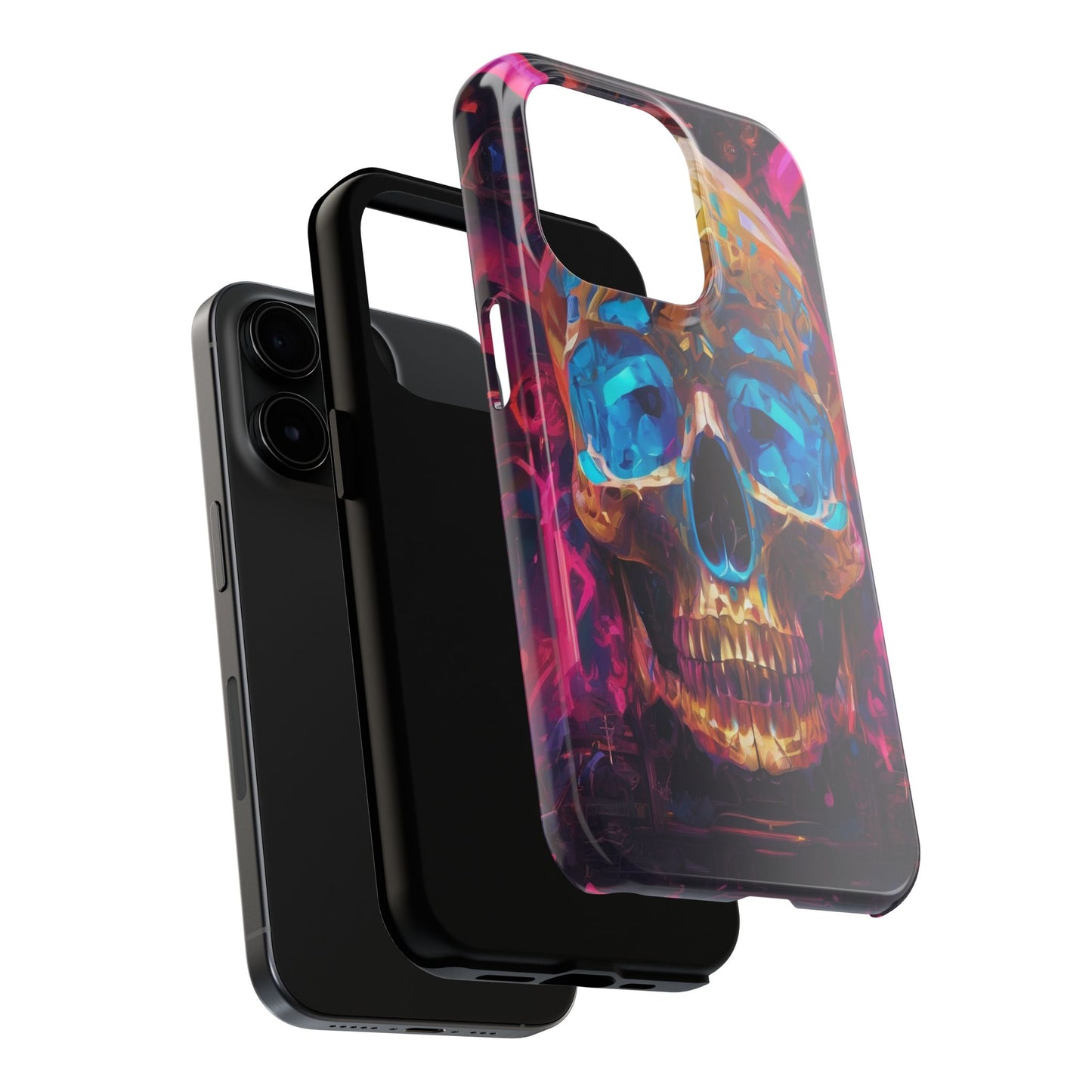 Rugged Phone Case - Impact-Resistant, Glossy Polycarbonate