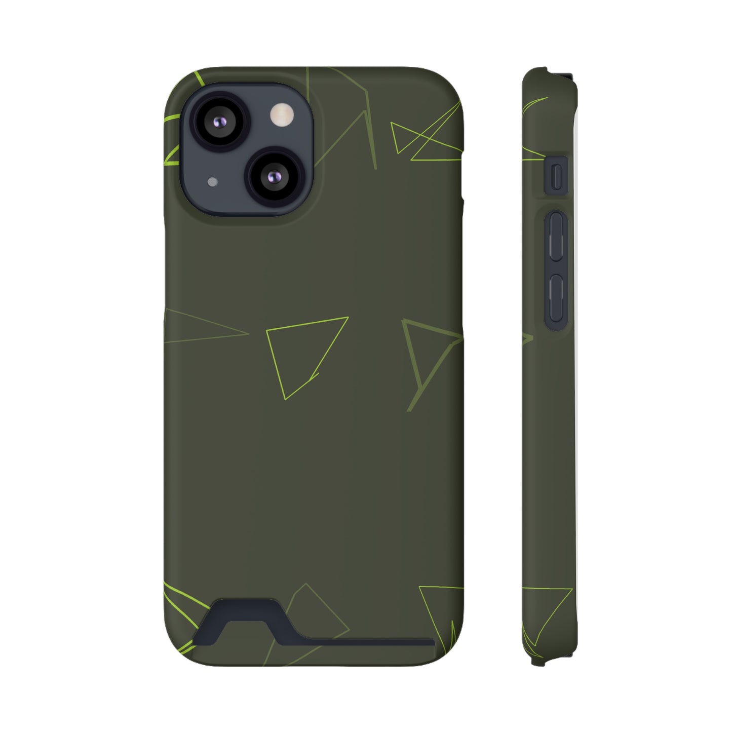 Phone Case with Card Holder - MagSafe, Polycarbonate, Matte/Gloss