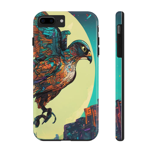 Neon Tough Phone Case - Impact-Resistant, Glossy Finish