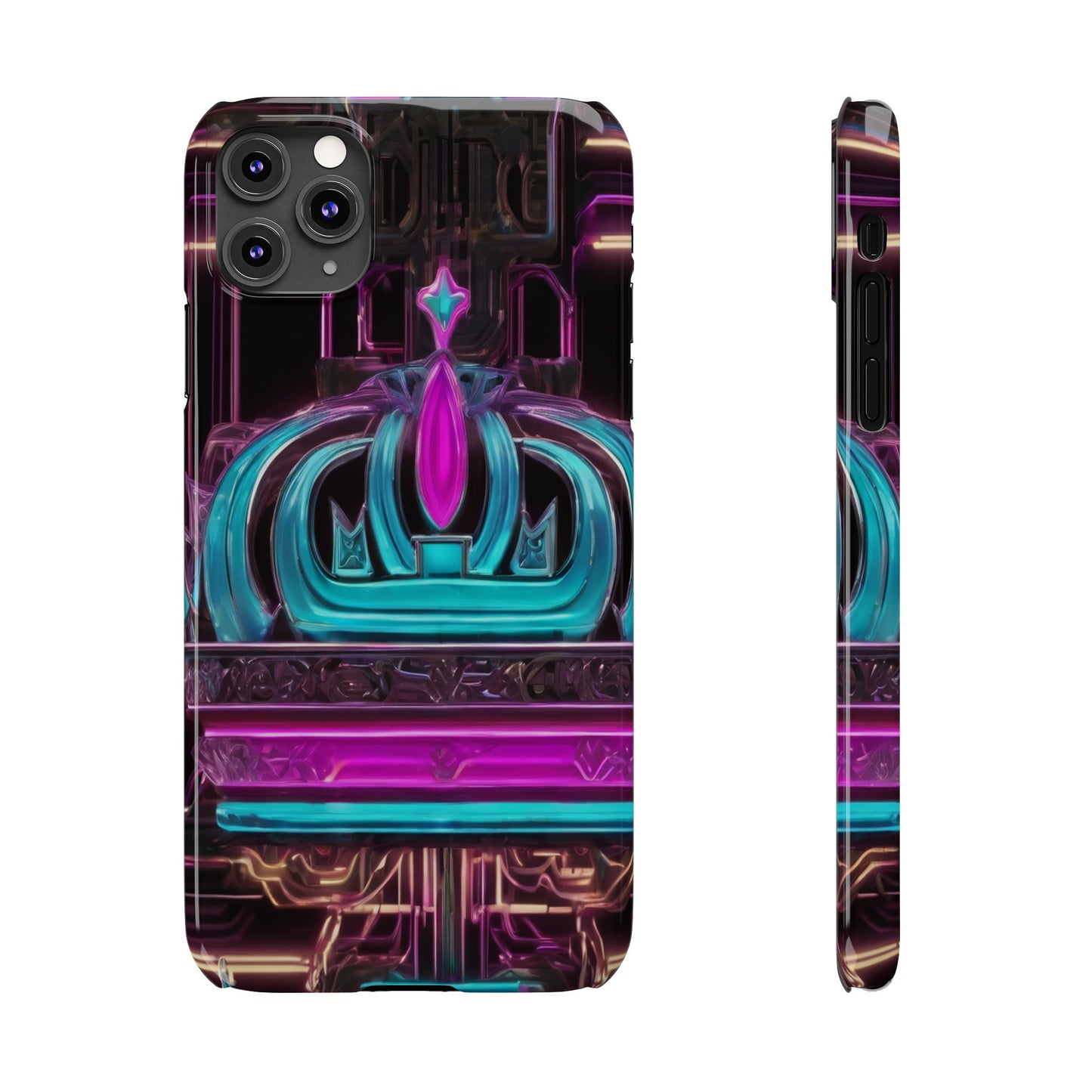 Slim Phone Case for iPhone 16 - Glossy, Lightweight, Impact-Resistant