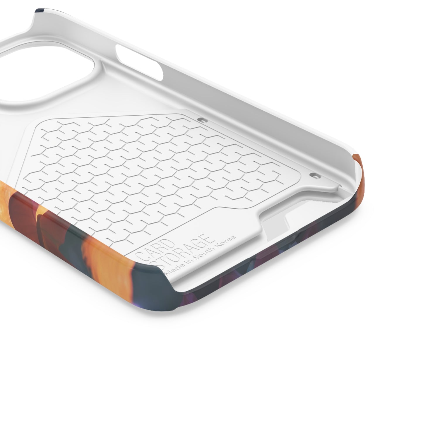 Neon Phone Case with Card Holder - MagSafe & Card Storage