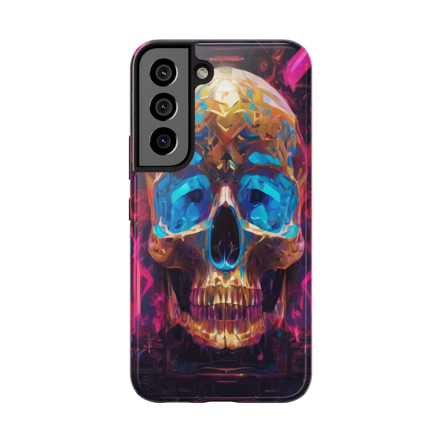 Rugged Phone Case - Impact-Resistant, Glossy Polycarbonate