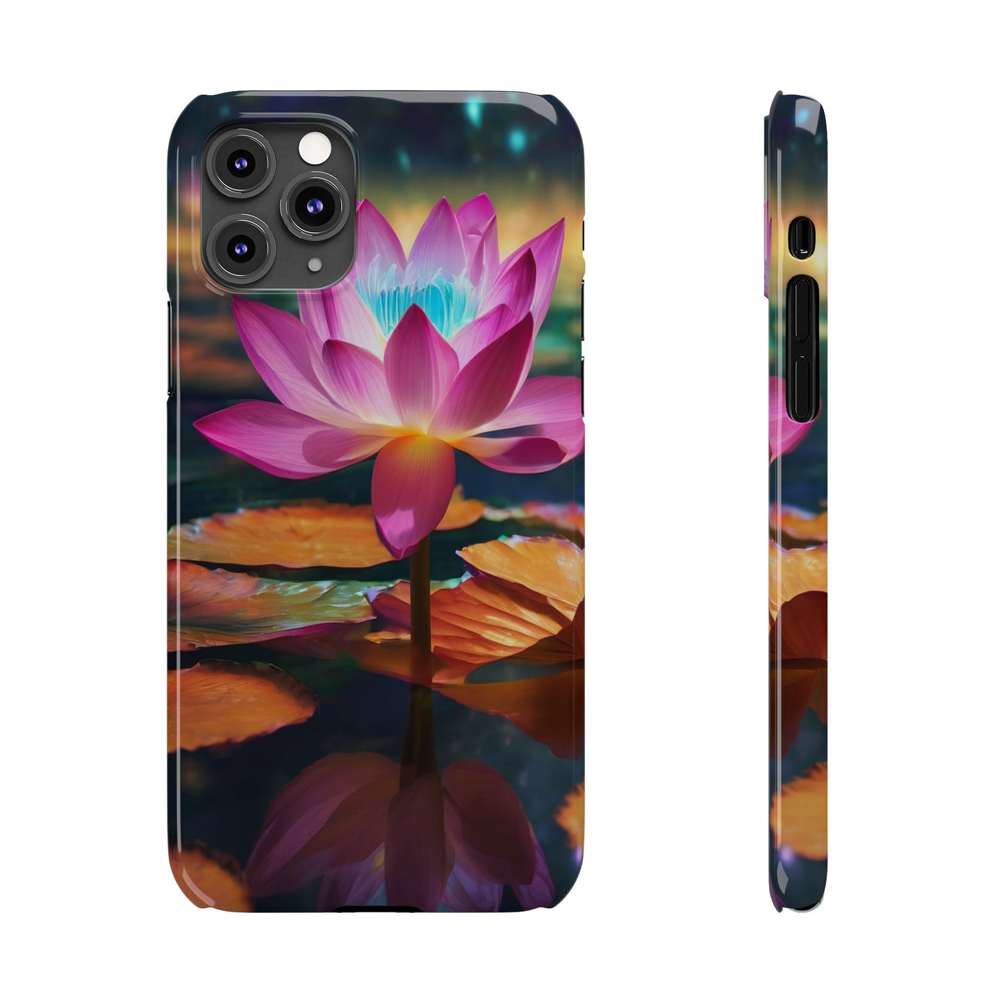 Slim Glossy Polycarbonate Phone Case for iPhone 16