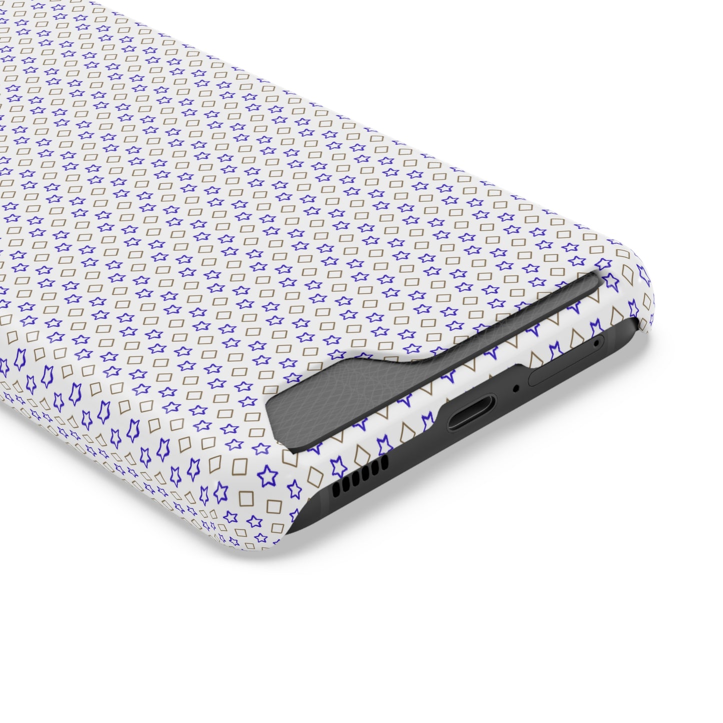 Phone Case with Card Holder – Clear Polycarbonate