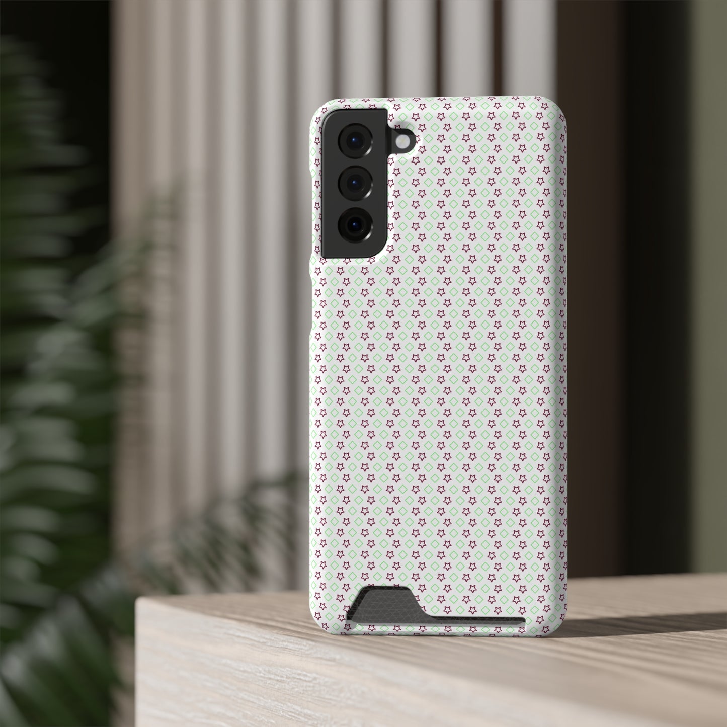 Neon Card-Holder Phone Case - Glossy/Matte Finish