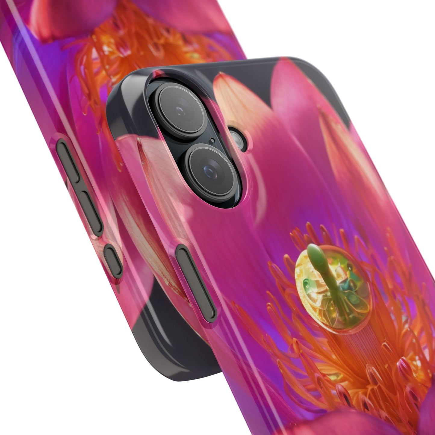 Slim Phone Case for iPhone 16 - Glossy Lexan, Ultra-Thin