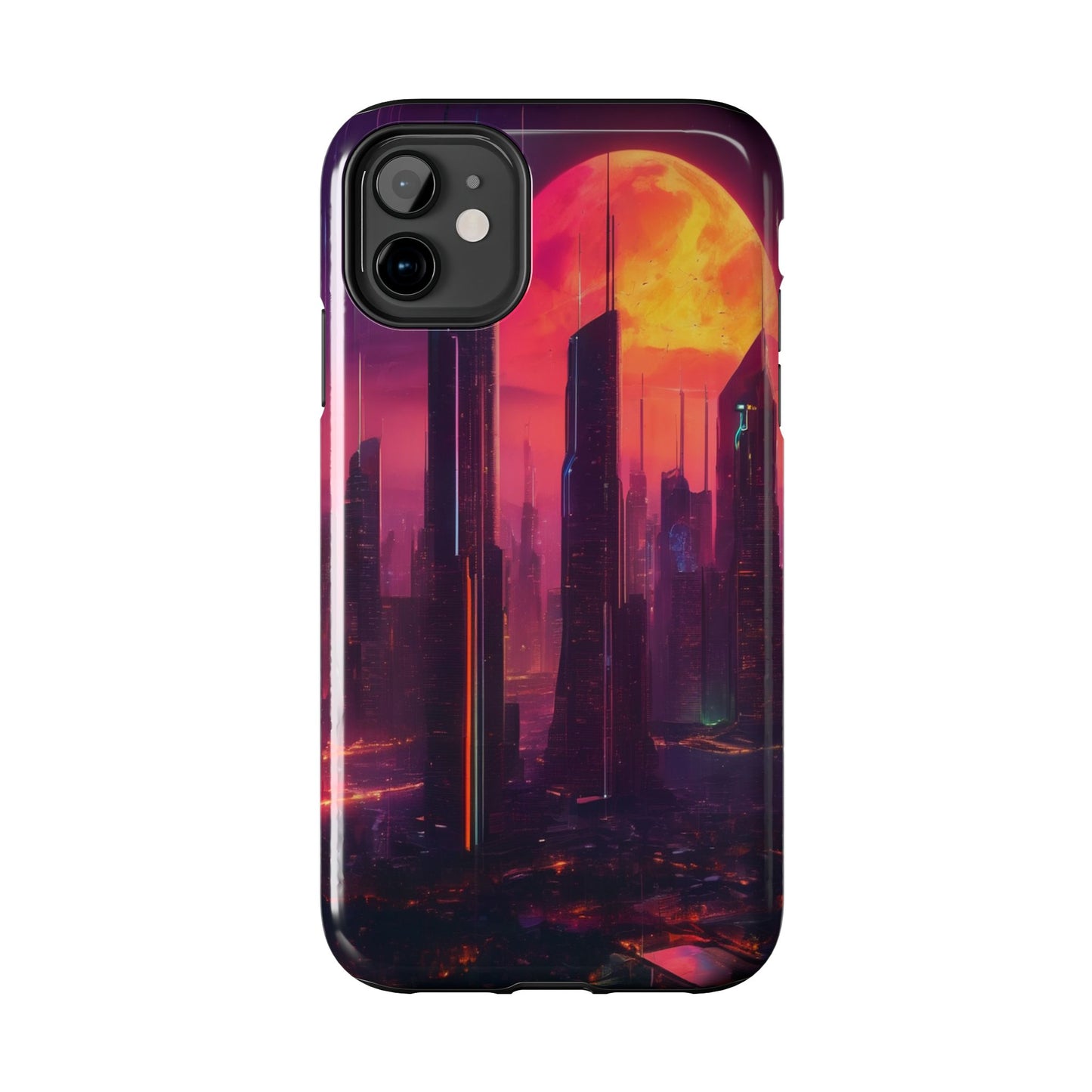 Tough Phone Case: Shockproof 2-Piece TPU/PC Shell