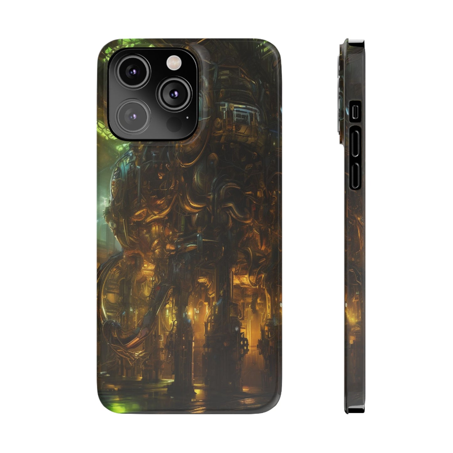 Slim Phone Case for iPhone 16 - Glossy Ultra-Thin Polycarbonate