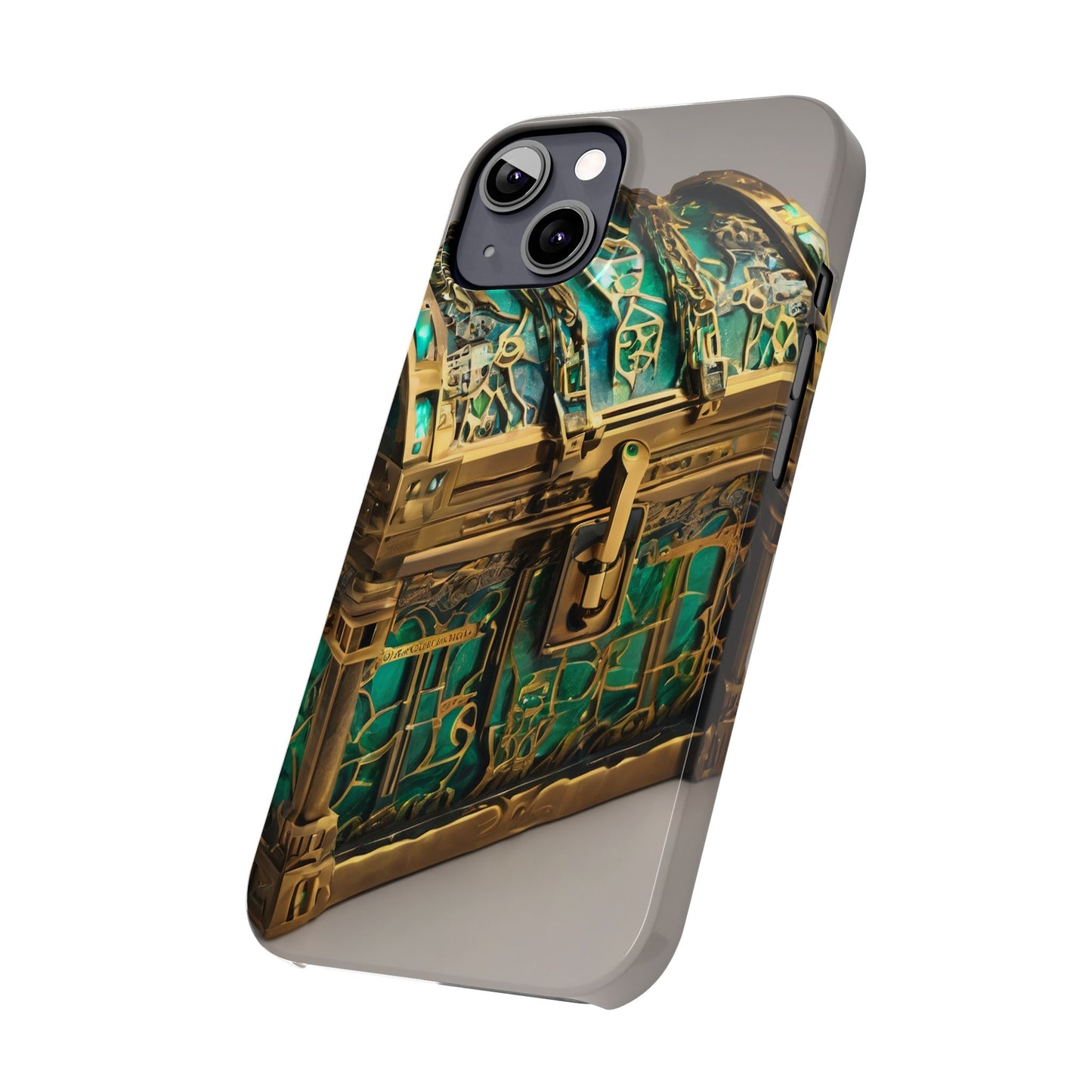 iPhone 16 Slim Phone Case: Glossy Lexan, Ultra-Slim