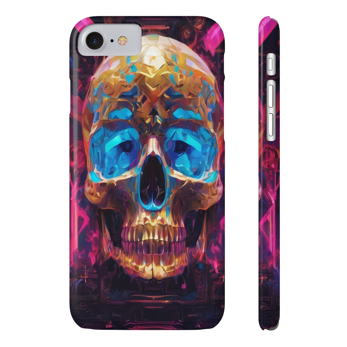 Slim Phone Case for iPhone 16 – Glossy Lexan Shield