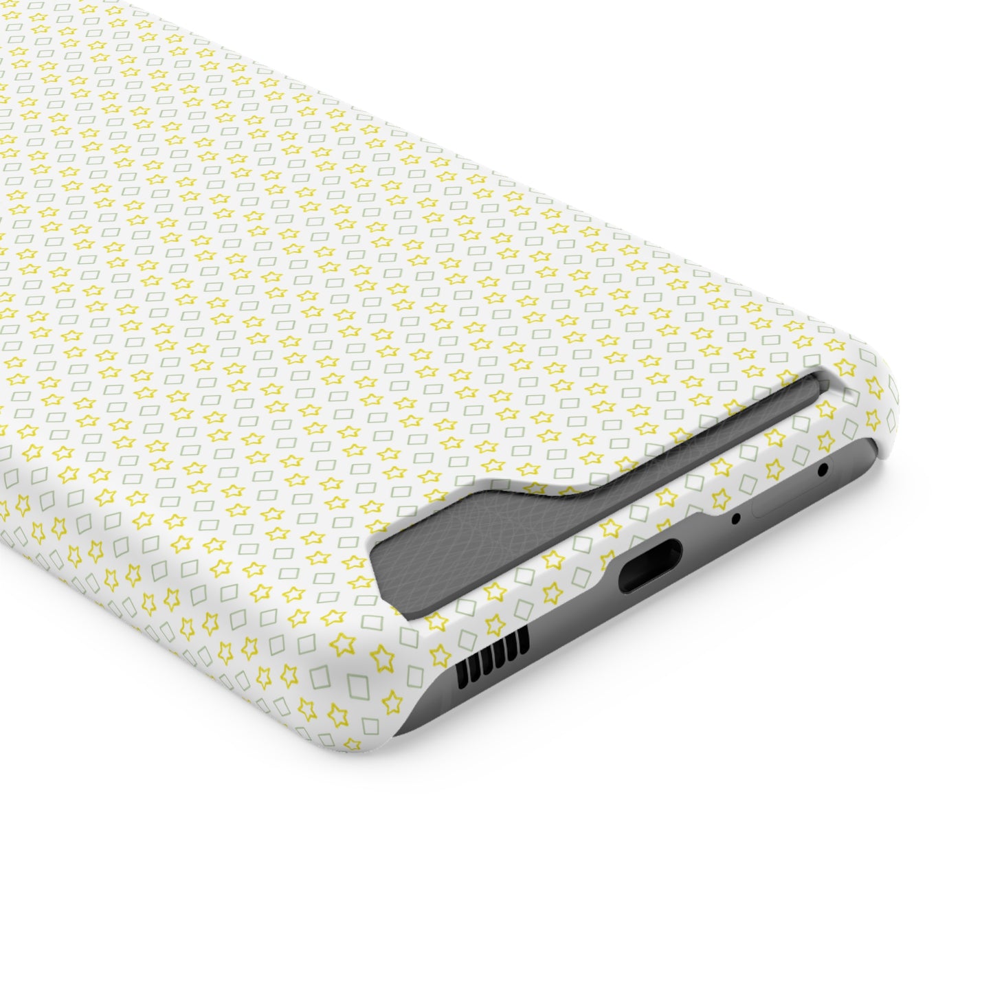 Neon Card Holder Phone Case - MagSafe, Impact-Resistant Polycarbonate