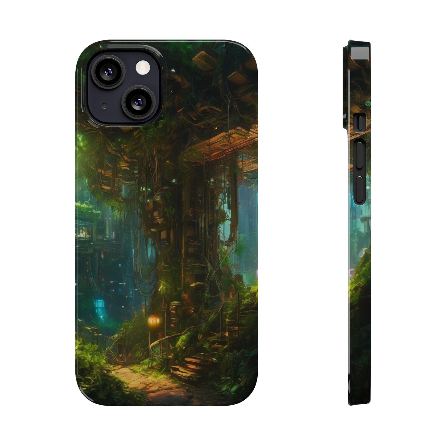 Neon Slim Phone Case for iPhone 16 Glossy Lexan