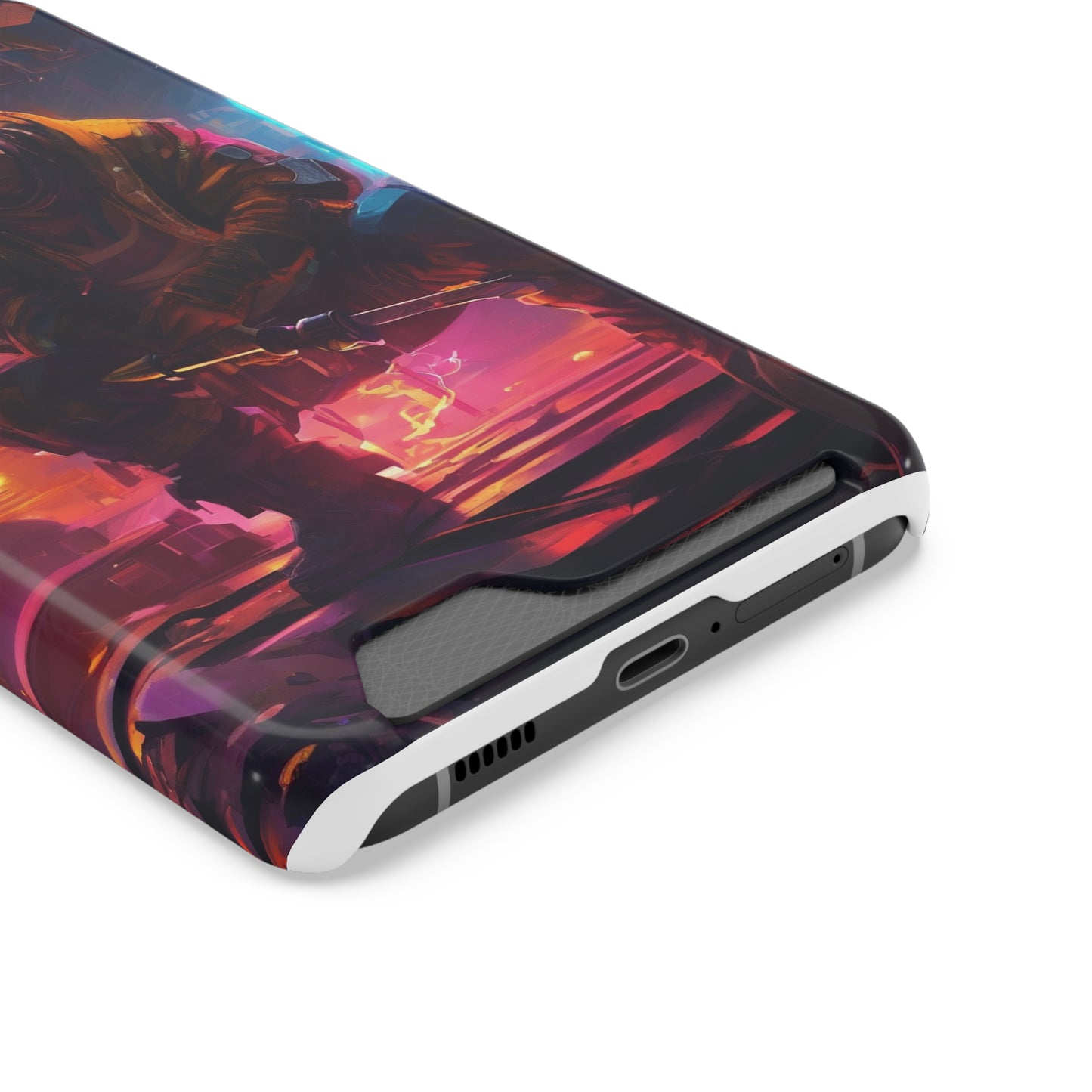 MagSafe Phone Case with Card Holder - Impact-Resistant Polycarbonate