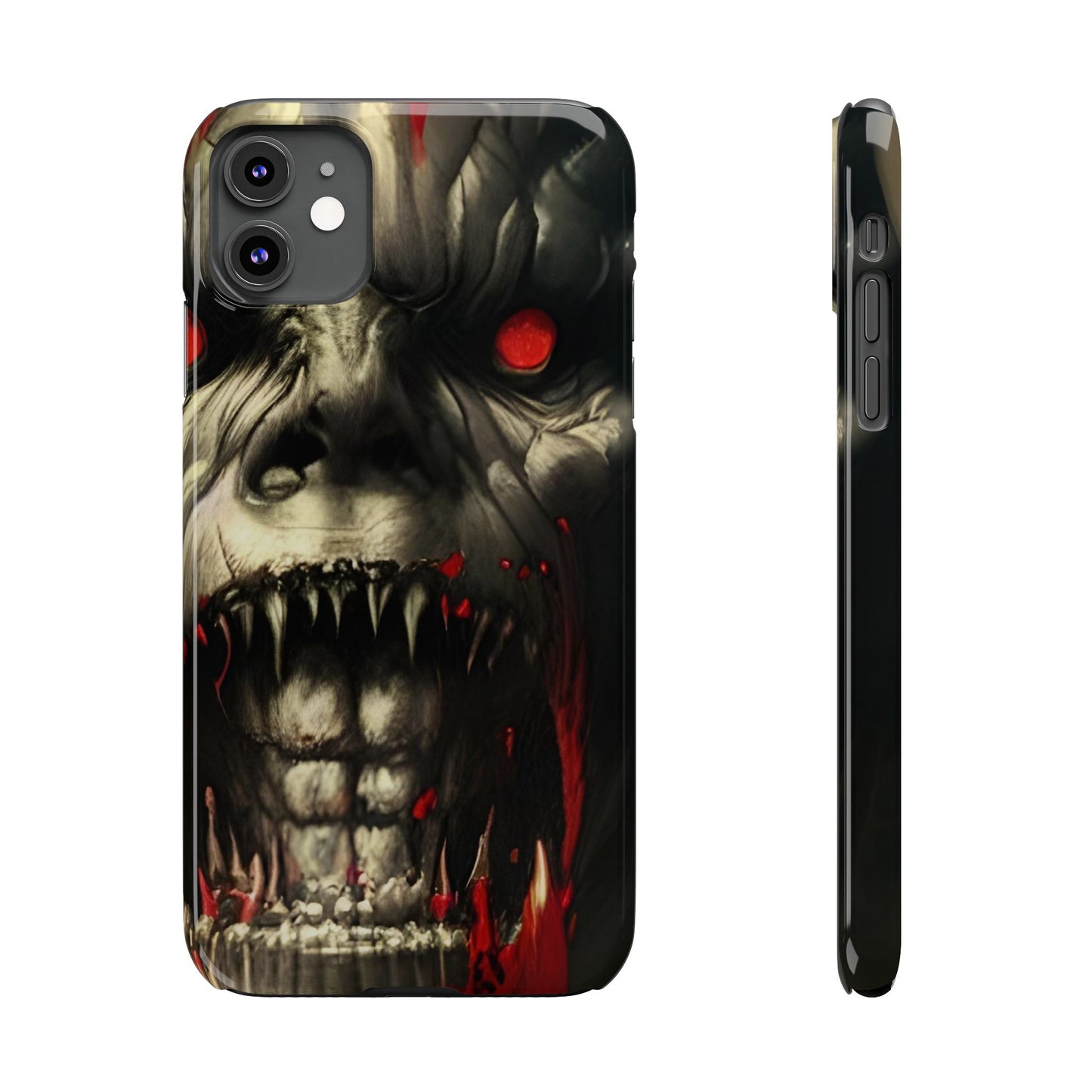 Slim Phone Case - Glossy Lexan PC, Ultra-Thin, Wireless Charging