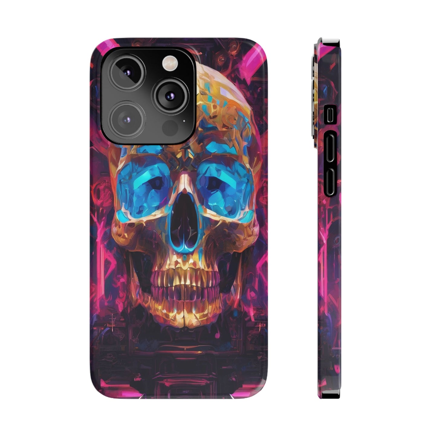 Slim Phone Case for iPhone 16 – Glossy Lexan Shield