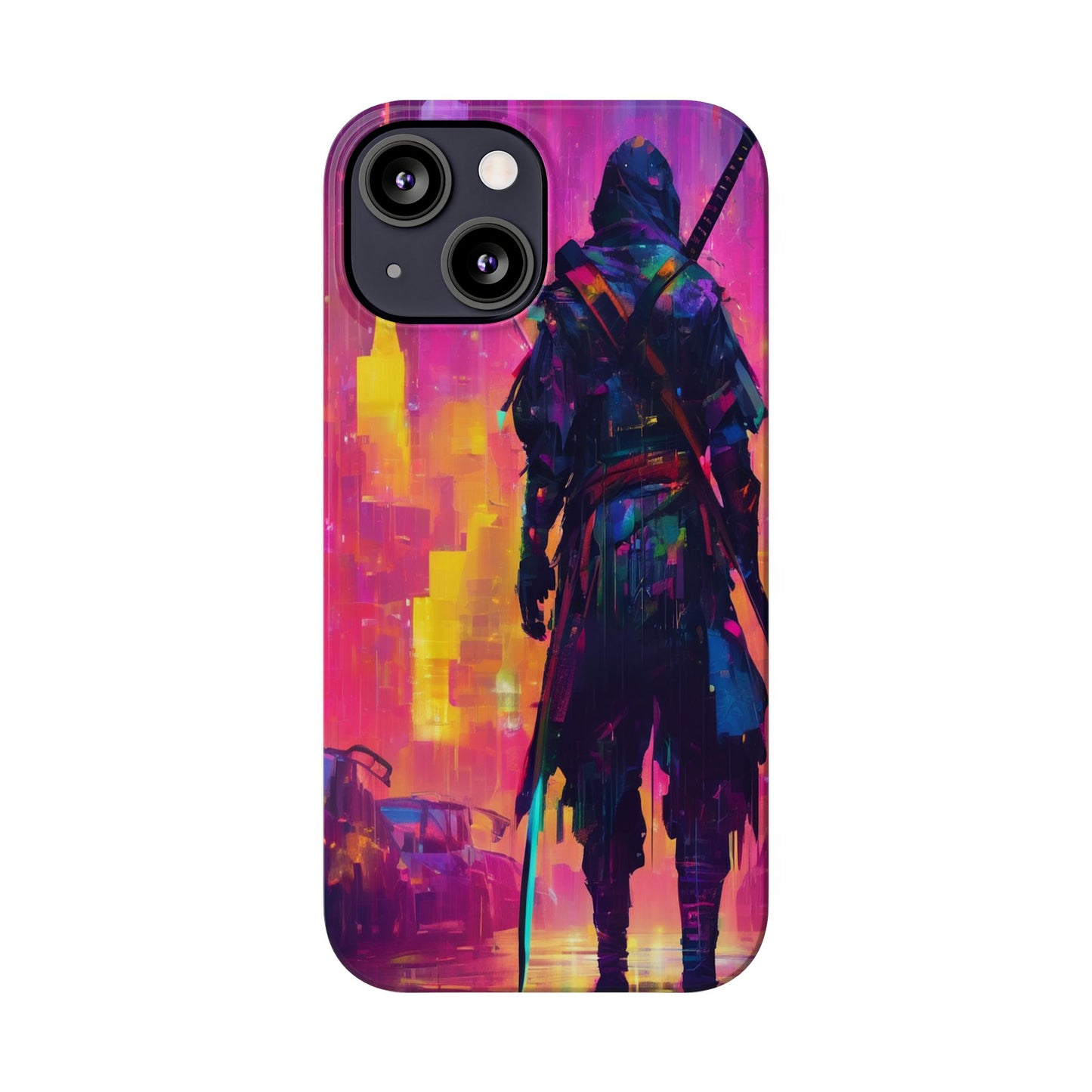 Neon Slim Phone Case for iPhone 16 - Glossy Lexan Finish