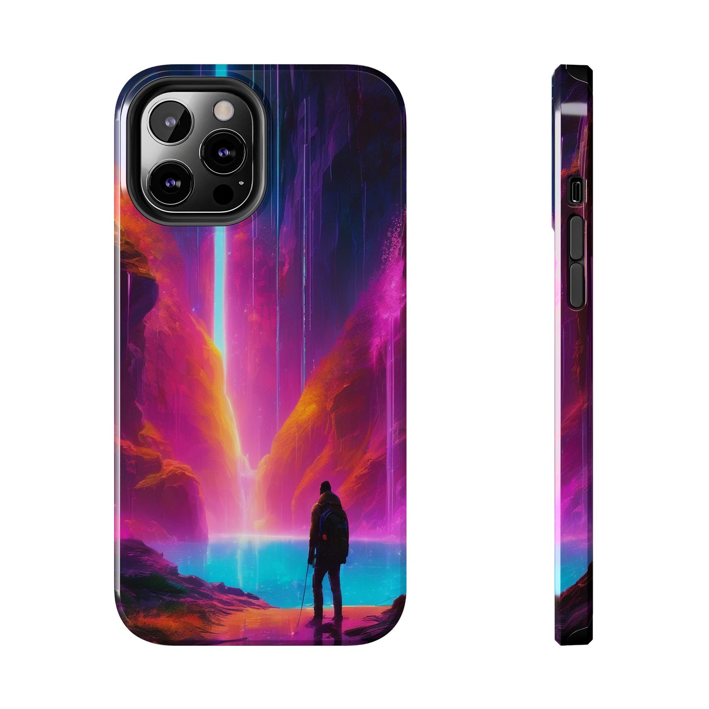 Tough Phone Case with TPU & PC Shell – Shockproof for iPhone/Samsung